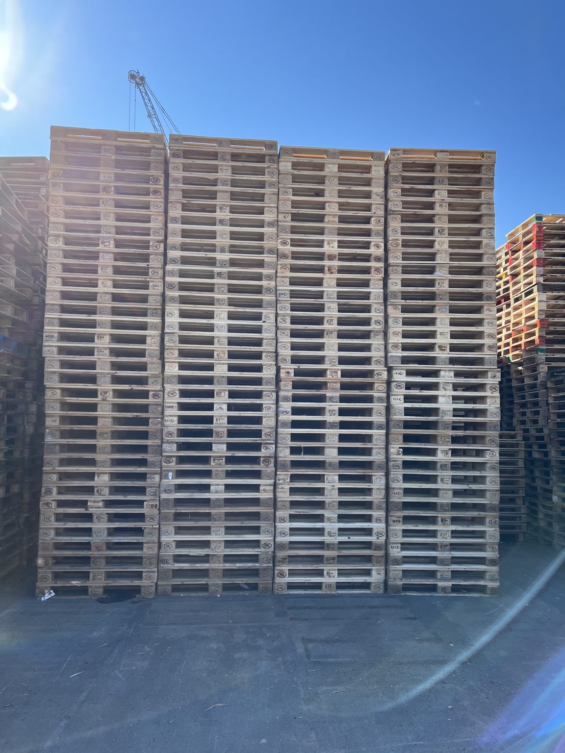 Verkoop van gebruikte pallets Palletrecycling Nederland